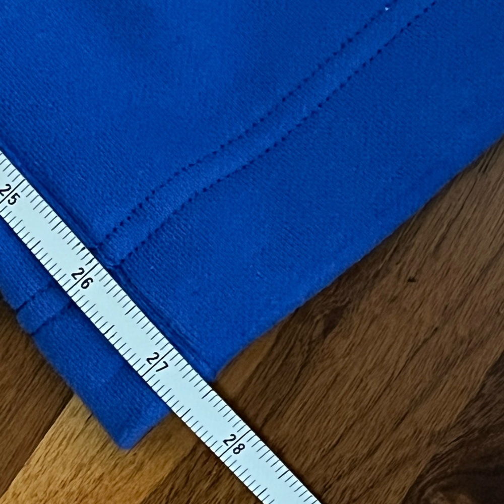 Aritzia TNA Sweatfleece Cozy Fleece Cargo Mega Fit Sweatpants in Jazz Blue, NEW - Picture 8 of 17